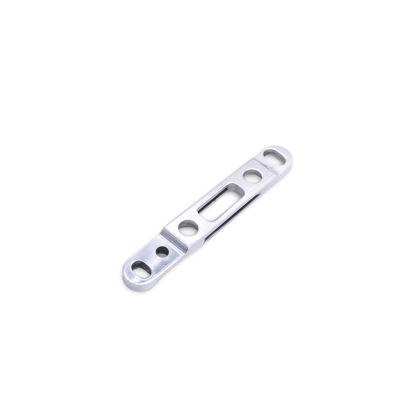 Framesandgear Disc Brake Adapter for Shimano 140 to 160 Hand Polished Silver