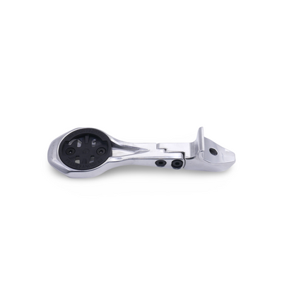 Framesandgear Aero Computer Mount for Colnago C72 (CC.02) With GoPro Hand Polished Silver