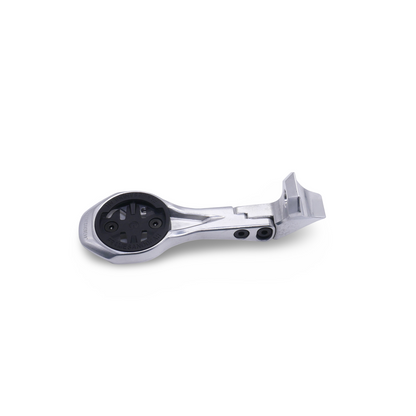 Framesandgear Aero Computer Mount for Specialized Aethos 2 Hand Polished Silver
