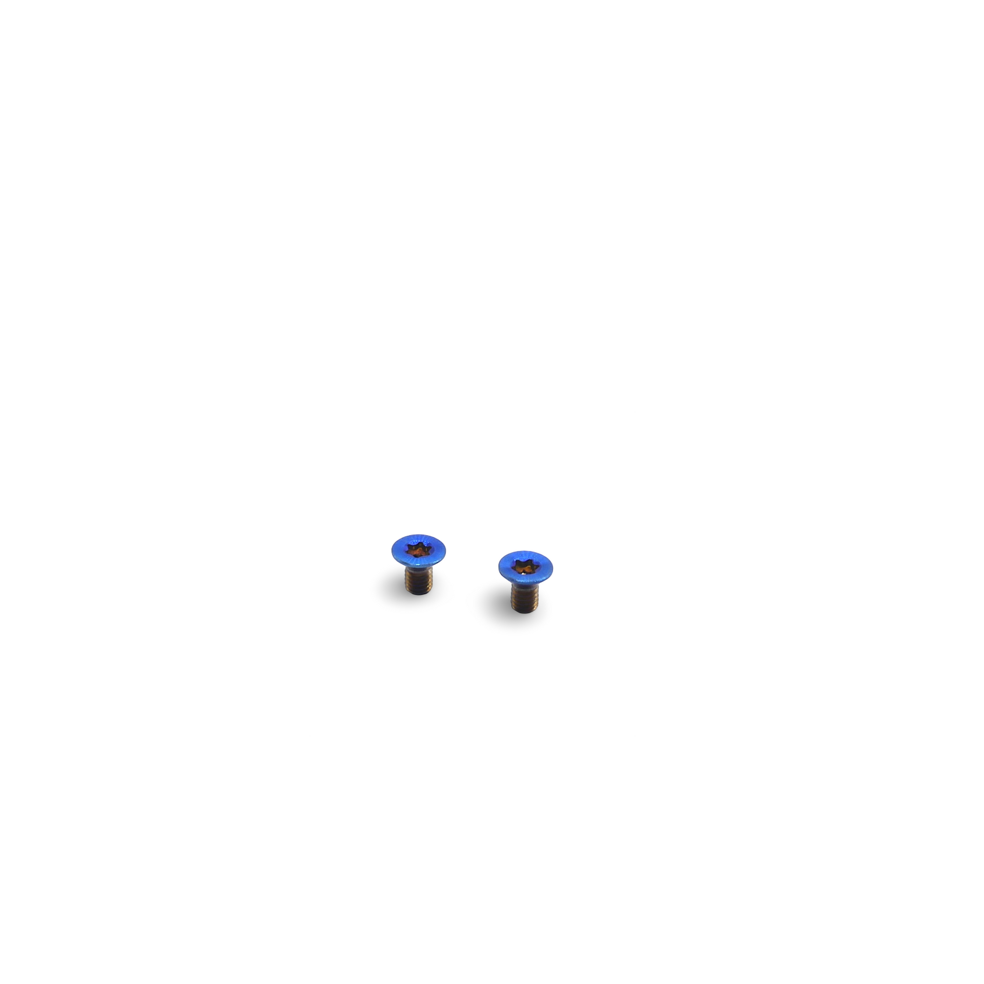 Framesandgear Titanium Insert Bolts M3x5 Bronze Blue