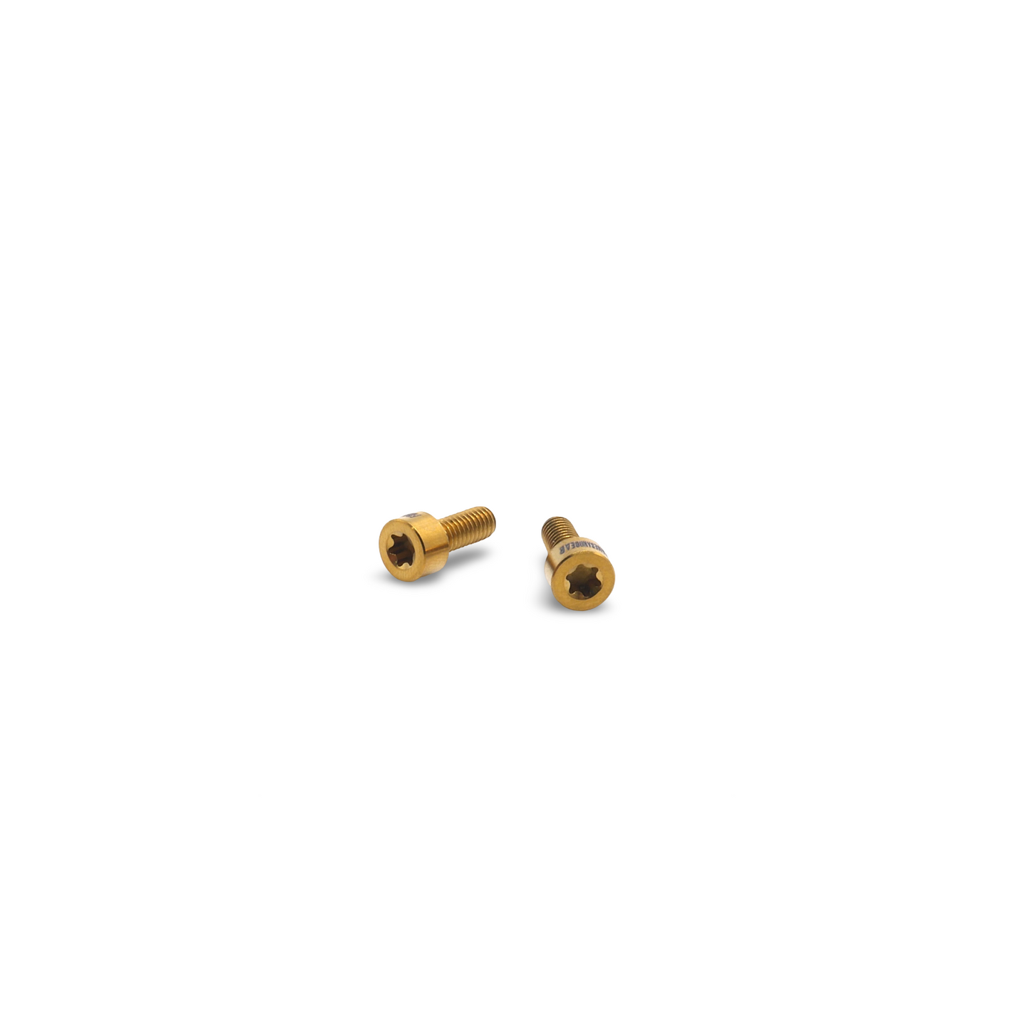 Framesandgear Titanium Computer Mount Side Bolts M4x10 Gold