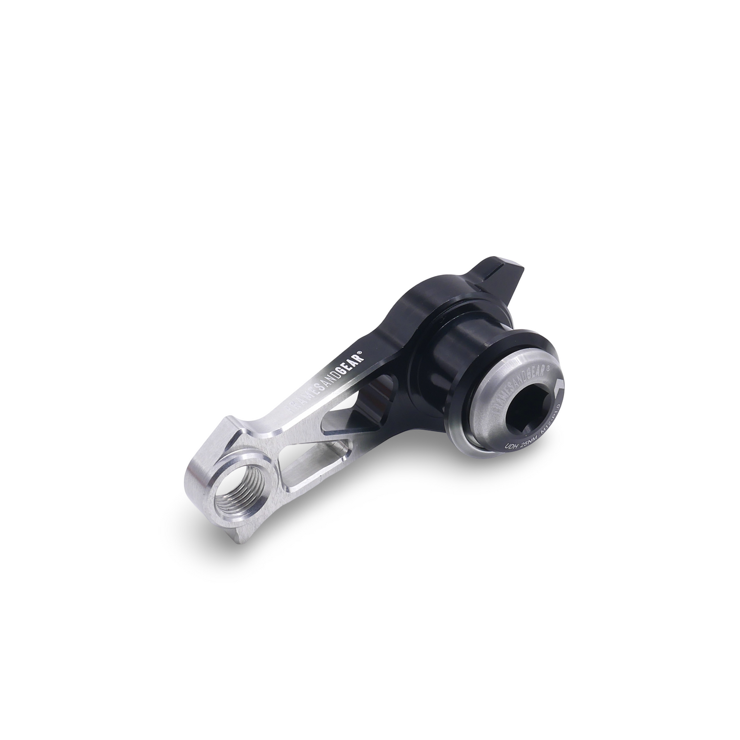 Framesandgear Direct Mount Derailleur Hanger for UDH Systems (Shimano) Black Silver