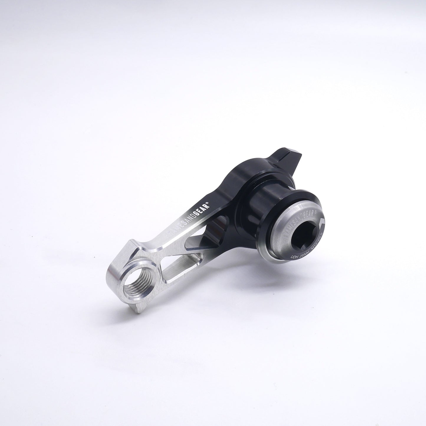 Framesandgear Direct Mount Derailleur Hanger for Colnago TT2 (UDH) (Shimano shifting) Black Silver