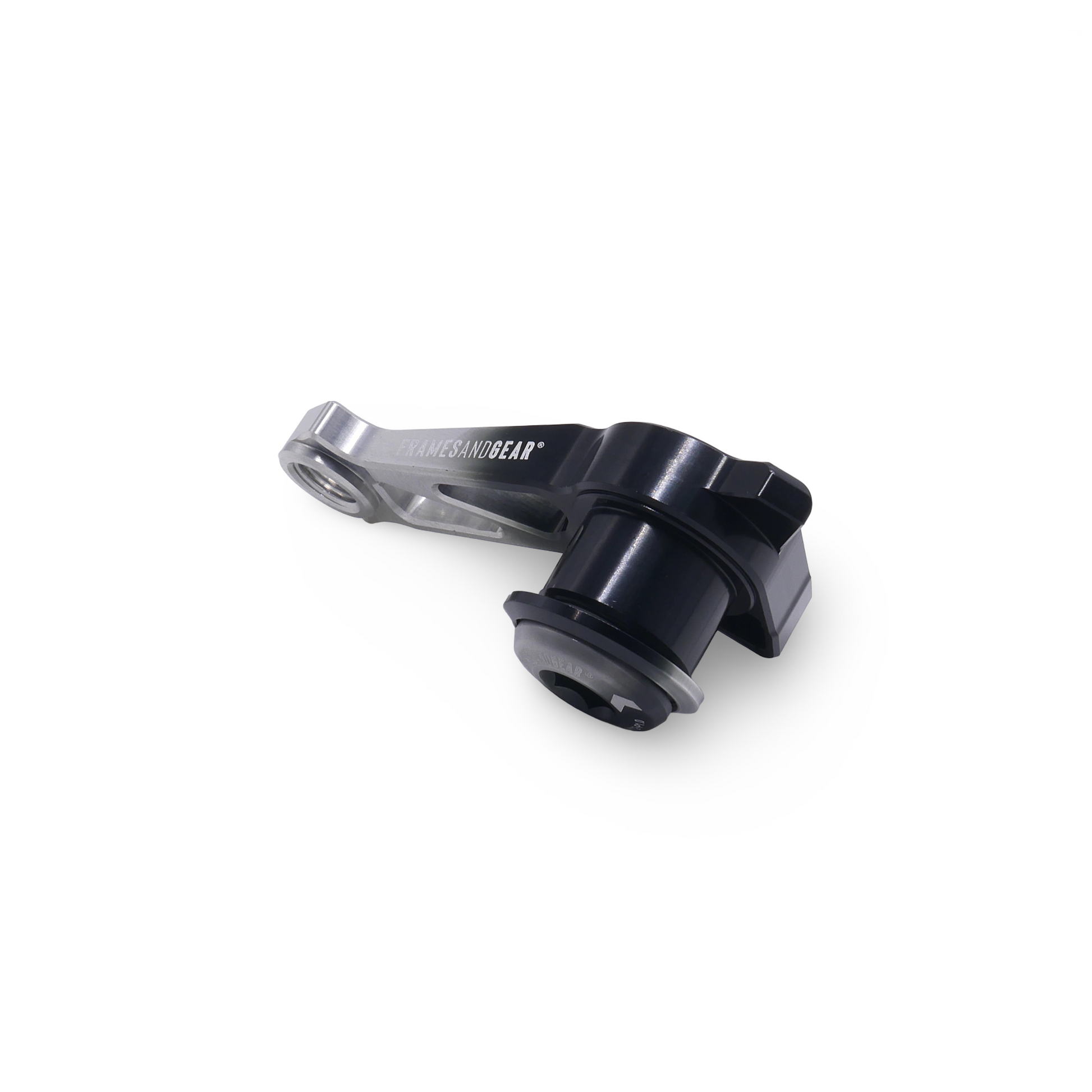 Framesandgear Direct Mount Derailleur Hanger for UDH Systems (Shimano) Black Silver