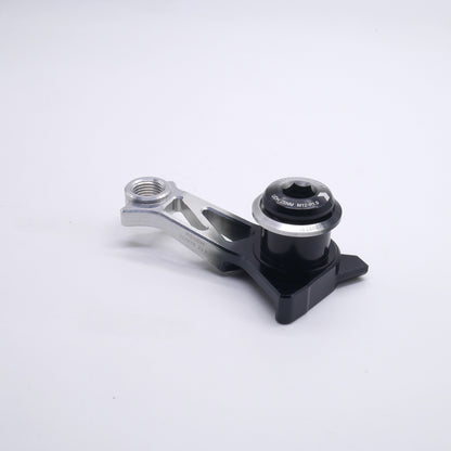 Framesandgear Direct Mount Derailleur Hanger for Colnago TT2 (UDH) (Shimano shifting) Black Silver