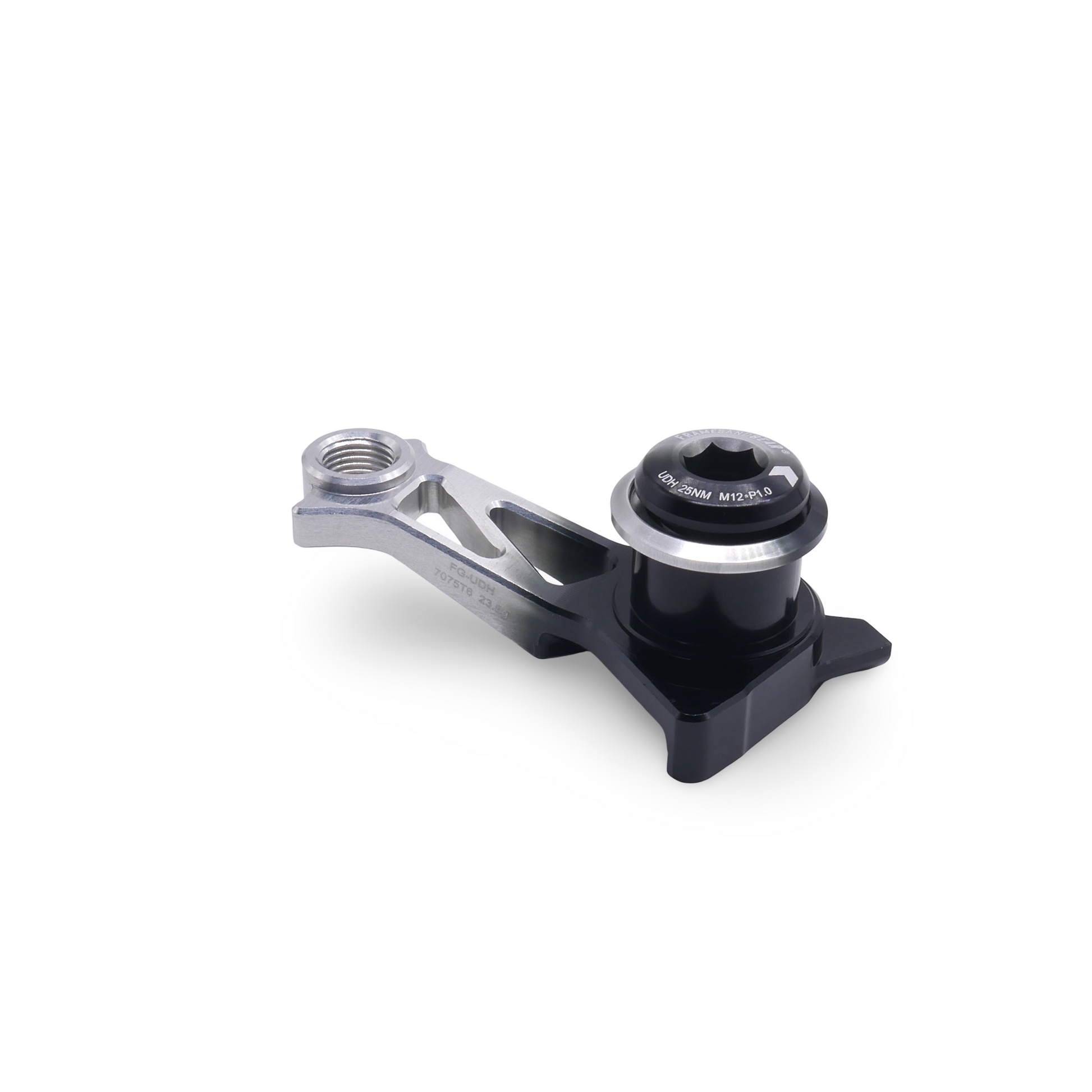 Framesandgear Direct Mount Derailleur Hanger for UDH Systems (Shimano) Black Silver