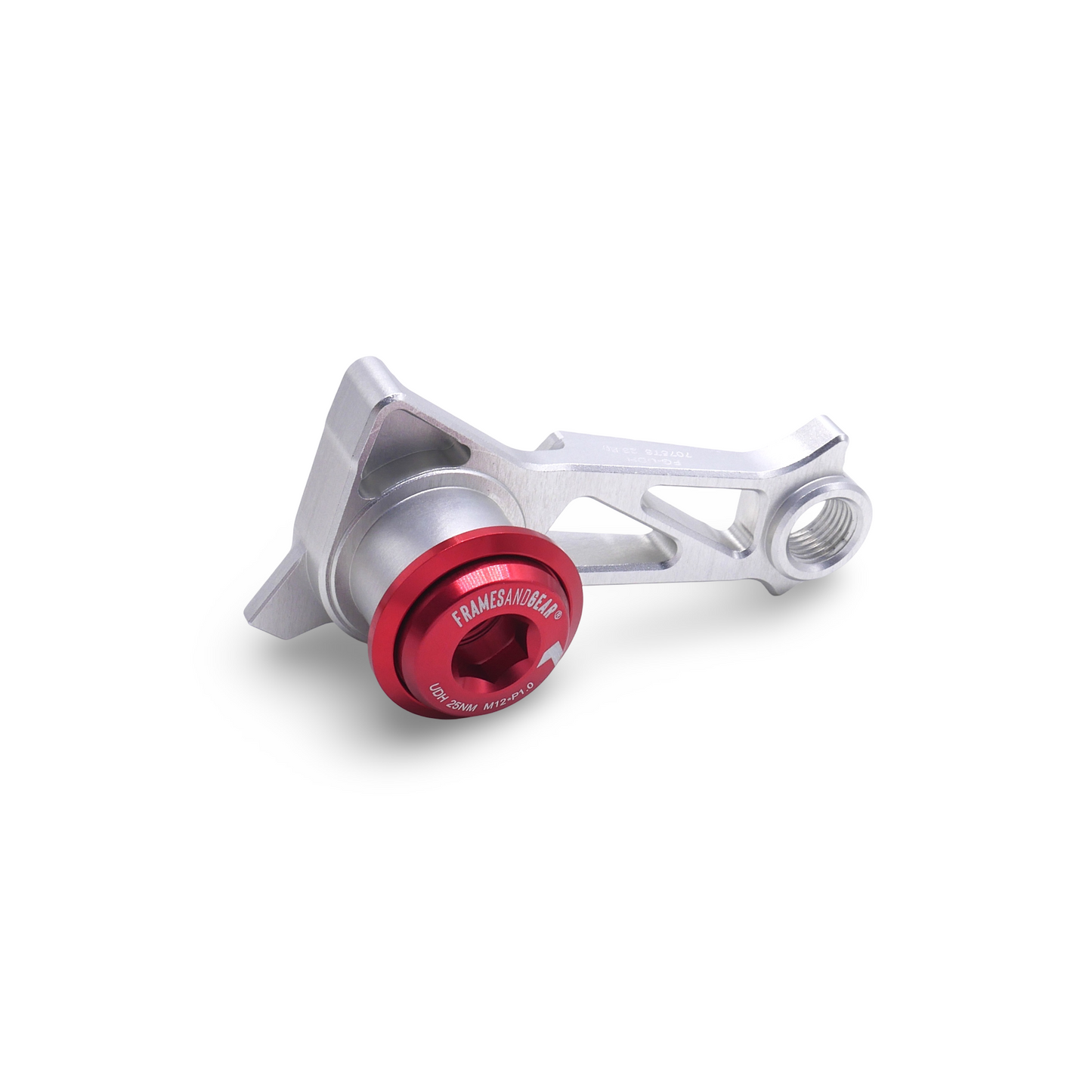 Framesandgear Direct Mount Derailleur Hanger for Colnago V5RS (Shimano) P1.0 Silver Red