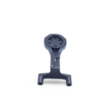 Aero cycling computer bracket for 33 mm handlebar with GoPro compatibility