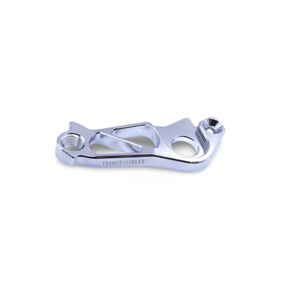Framesandgear Factor Disc Brake Direct Mount Derailleur Hanger Hand Polished Silver