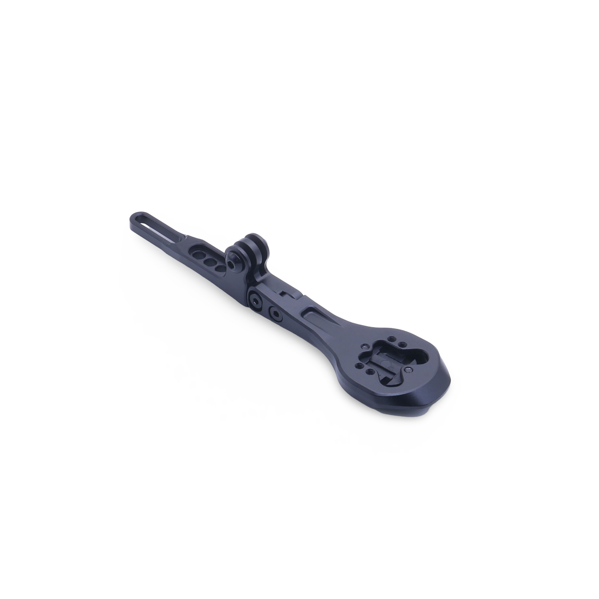 CNC aluminum Garmin mount for integrated handlebars