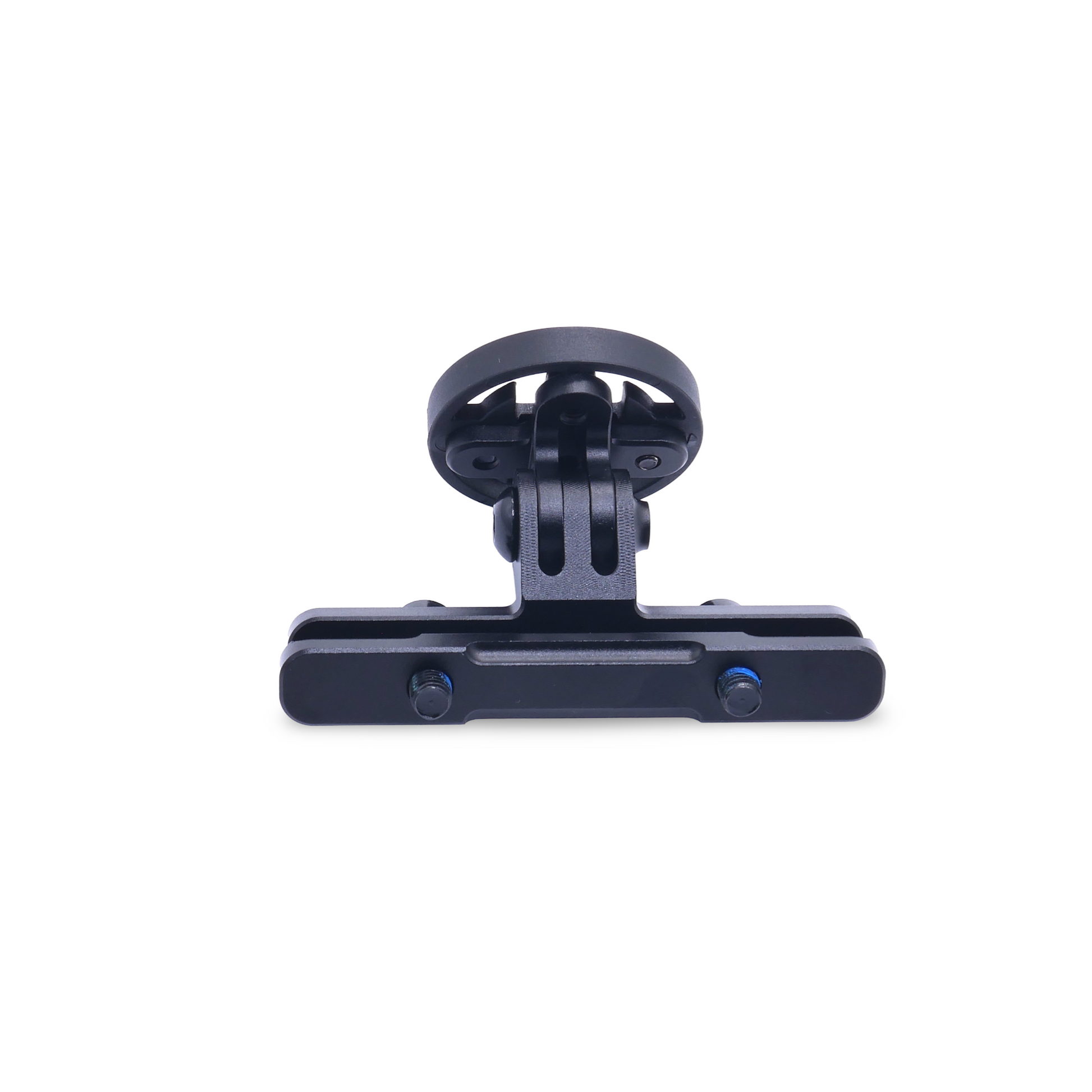 CNC aluminum Garmin mount for saddle rails