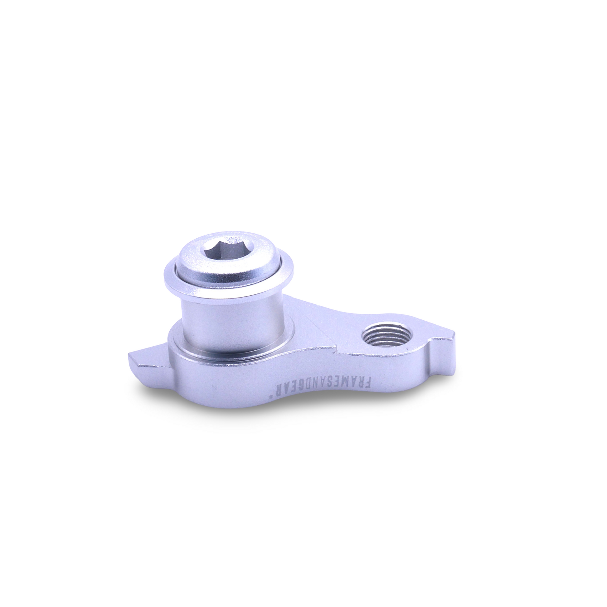 Framesandgear silver derailleur hanger for SRAM UDH-compatible bikes