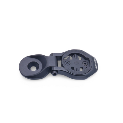 Bike computer mount with GoPro compatibility for MTB and road bikes