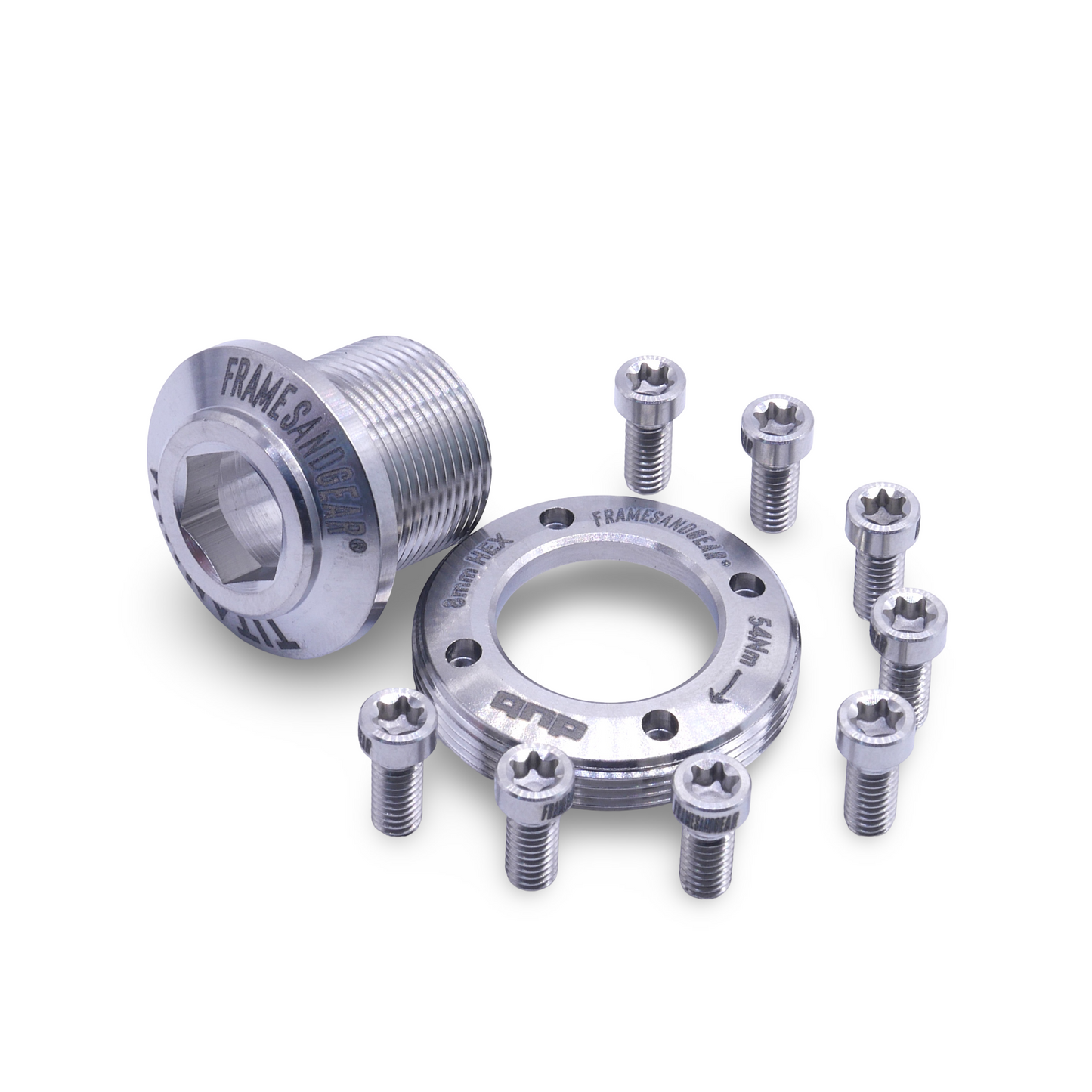 Upgrade kit with titanium bolts for SRAM RED AXS