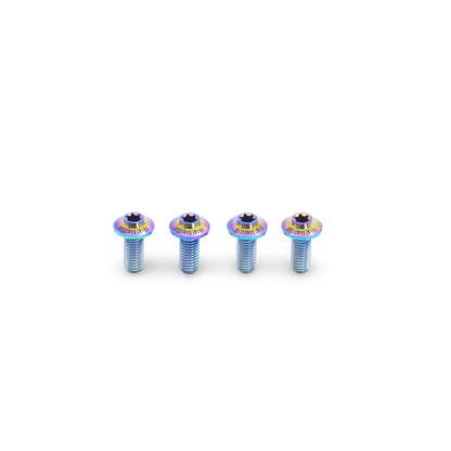 Oilslick titanium bottle cage bolts for bikes