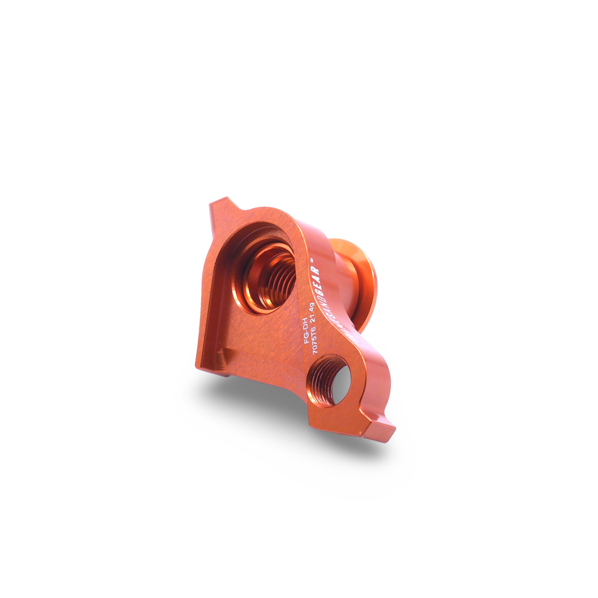 Universal derailleur hanger in orange for SRAM UDH frames