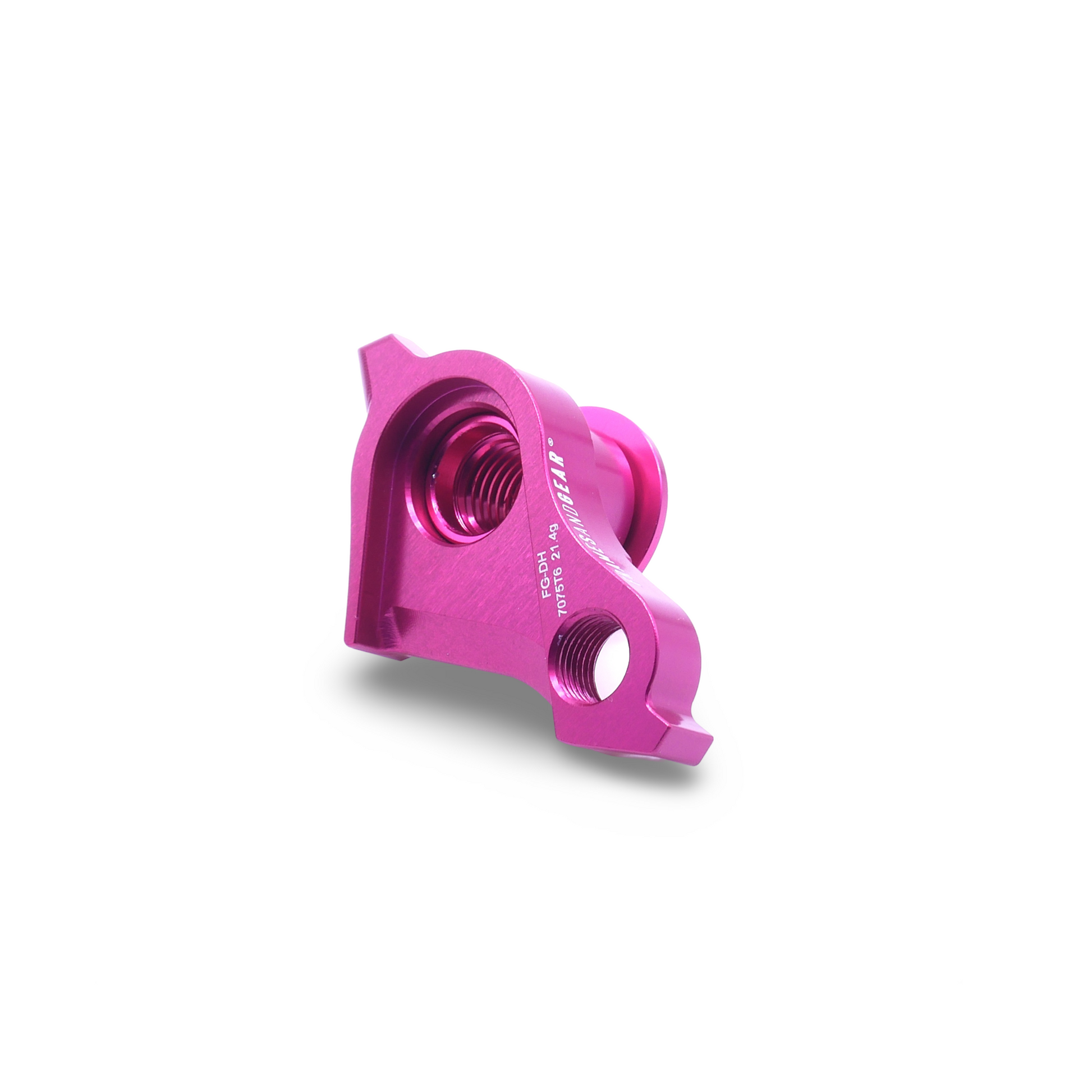 Universal derailleur hanger in pink for SRAM UDH frames