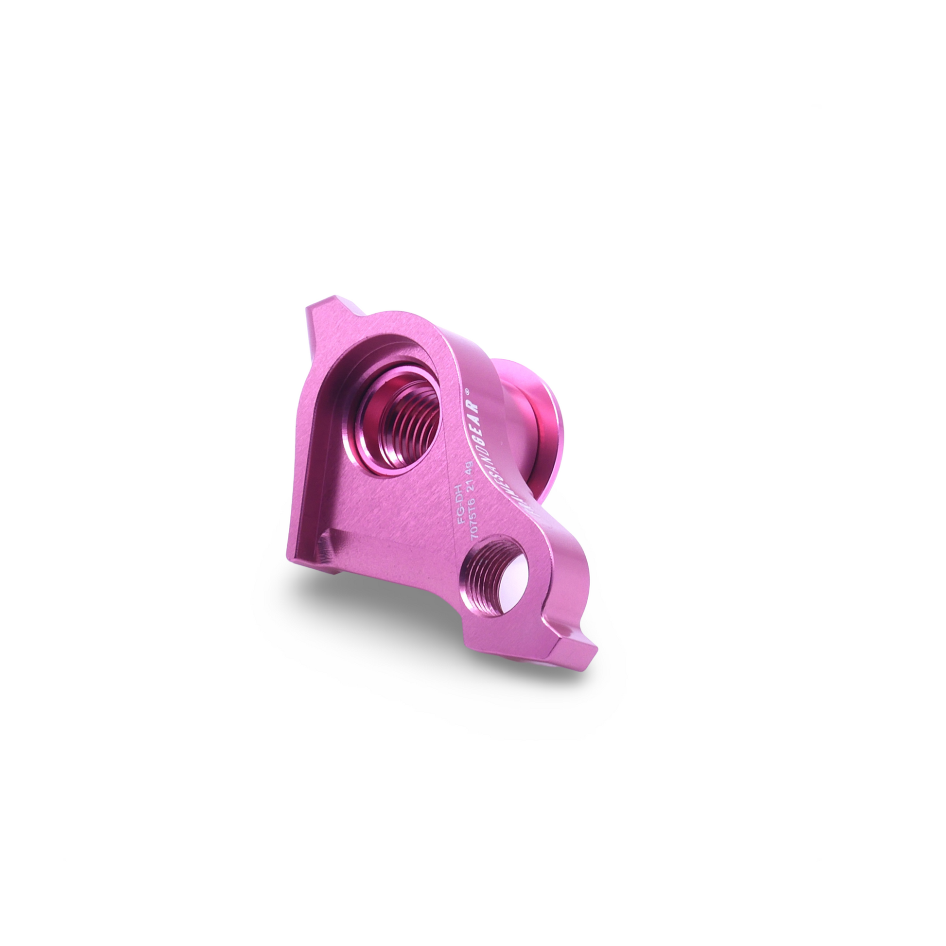 Universal derailleur hanger in rose for SRAM UDH frames